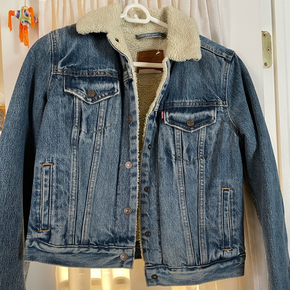Levi’s Sherpa denim jacket